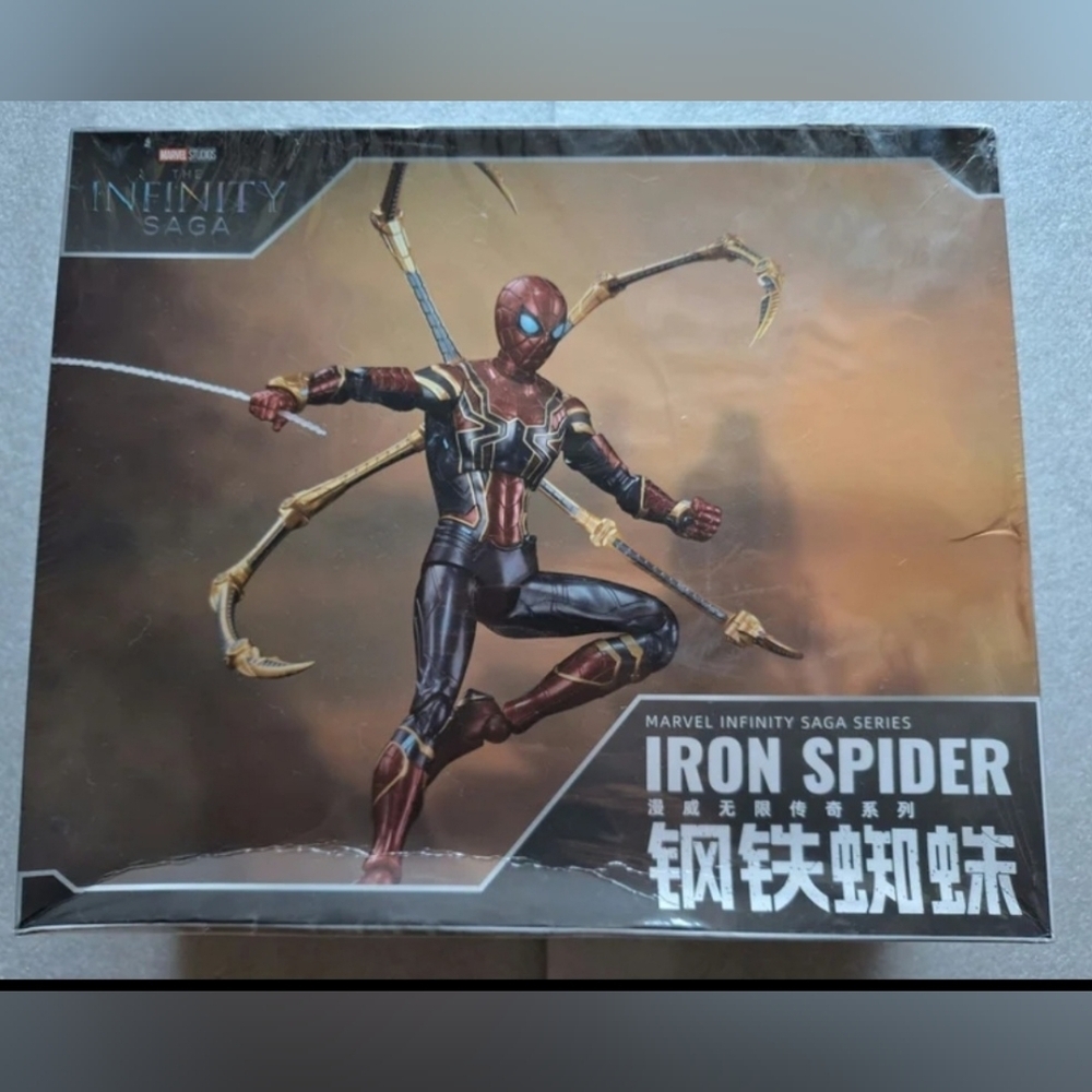 Modoking Marvel Infinity Saga Iron Spider 1/12 Scale Model Kit Action Figure New